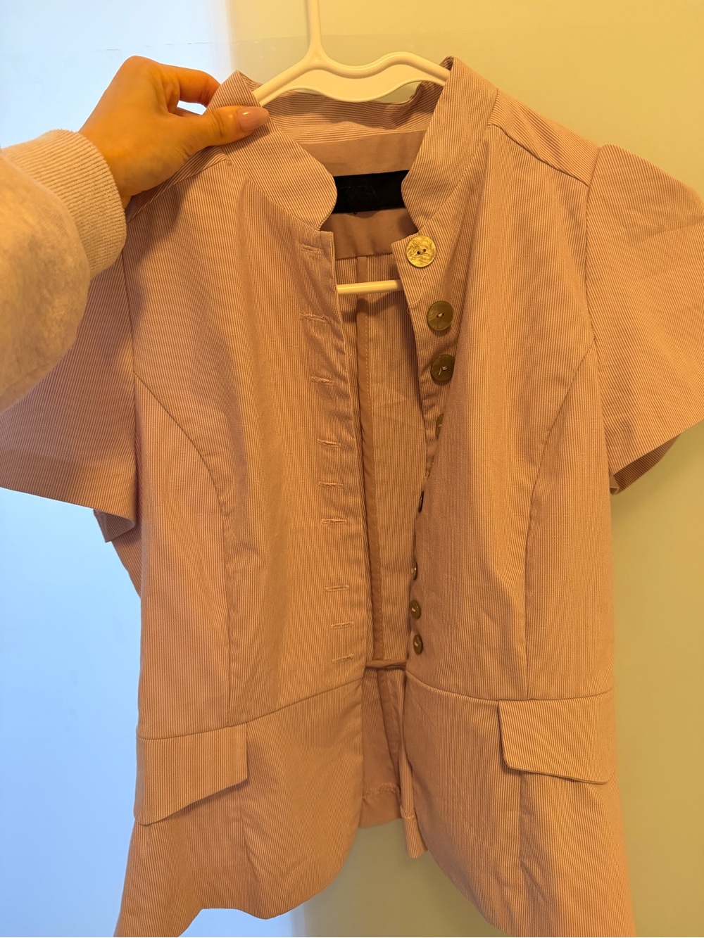 Zara Women’s Short Sleeve  - Dusty Pink